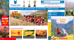 Desktop Screenshot of hagiangsensetravel.com